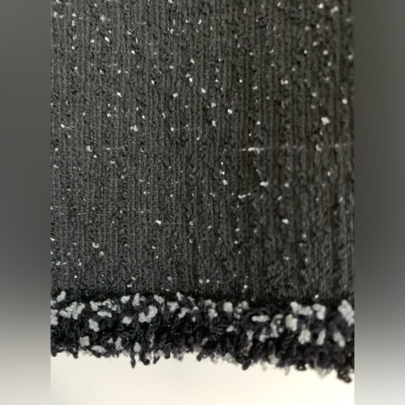 Lane Bryant Black and Silver Tweed Skirt - Picture 4 of 5